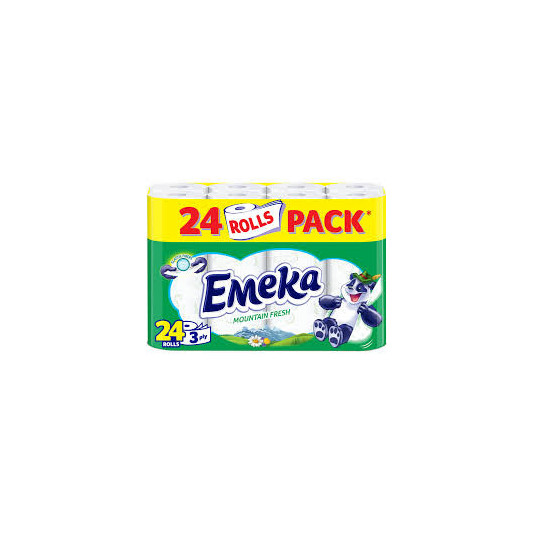 Папір туалетний ЕМЕКА 24 шт