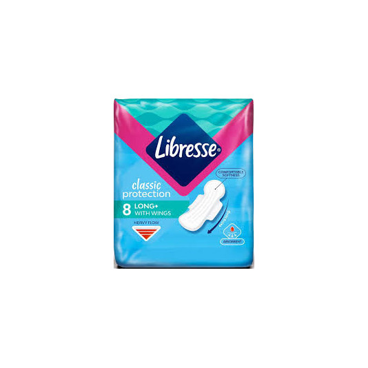 Прокладки гігієнічні Libresse Classic Protection Long drai 8 шт