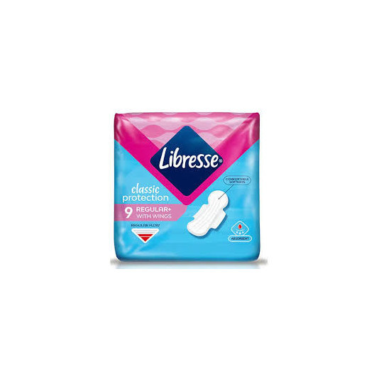 Прокладки гігієнічні Libresse Classic Protection Regular+ 9 шт