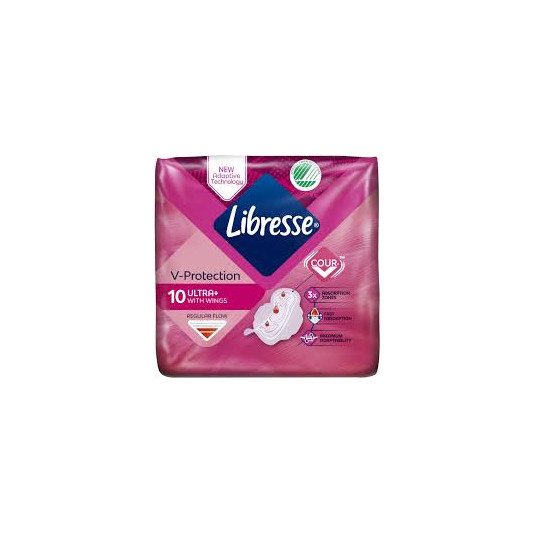 Прокладки гігієнічні Libresse Ultra Normal Soft 10 шт 
