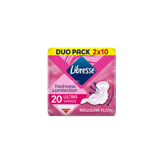 Прокладки гігієнічні Libresse Ultra Normal Soft duo pack 20 шт 