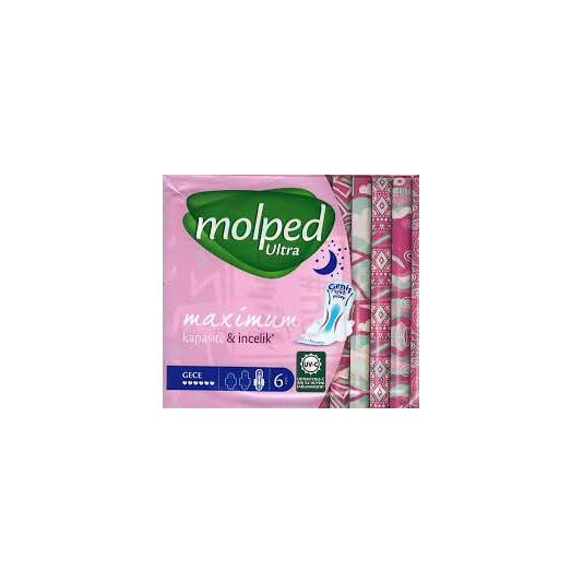 Прокладки гігієнічні Molped Ultra 6 крапель 6 шт