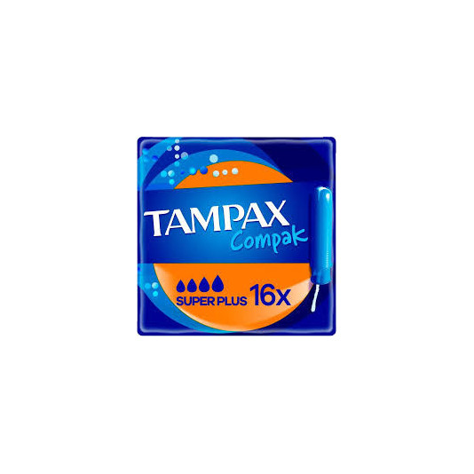Тампони гігієнічні Тампах Compak Duo Плюс 16 шт