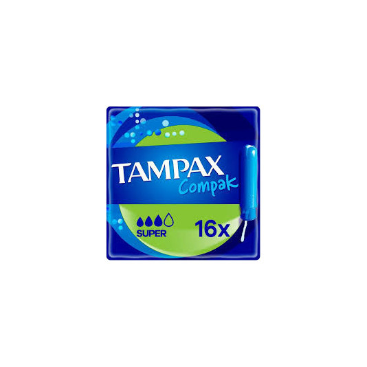 Тампони гігієнічні Тампах Compak Duo Супер 16 шт