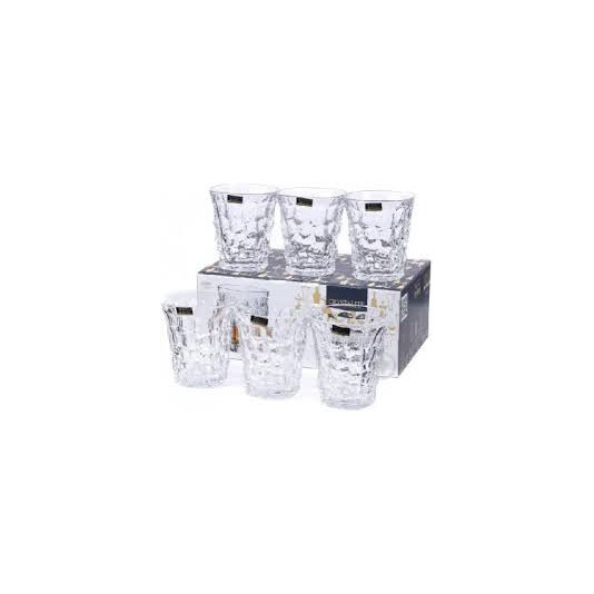 Набір склянок для віскі Bohemia Marble 290 мл 6 шт