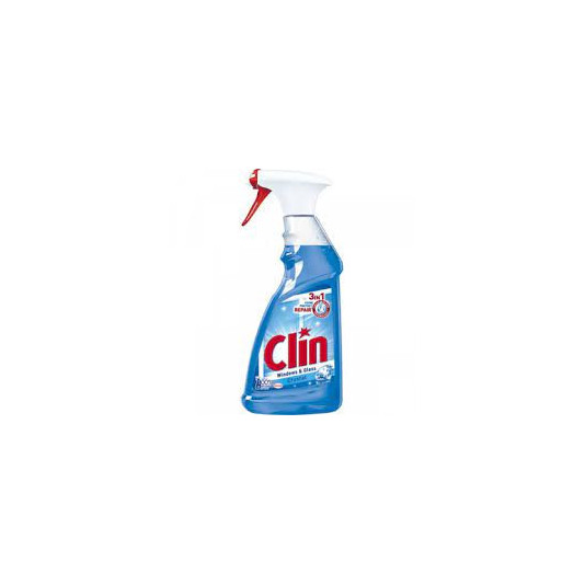Засіб для скла Clin блакитний 0,5 л триггер
