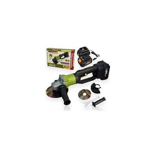Акумуляторна болгарка Proсraft PWA-125
