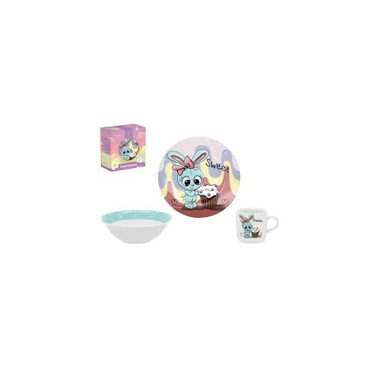 Набір посуду дитячого Limited Edition SWEET BUNNY