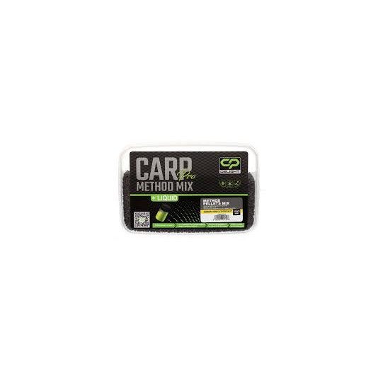 CARP PRO Delight Method Pellets mix 1,5/2 mm SWEETCORN&TIGER NUT + ліквід, CPMPST1,5-2