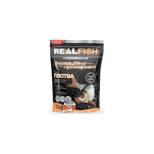 Прикормка Real Fish Плітка (мигдаль- ваніль) 1кг