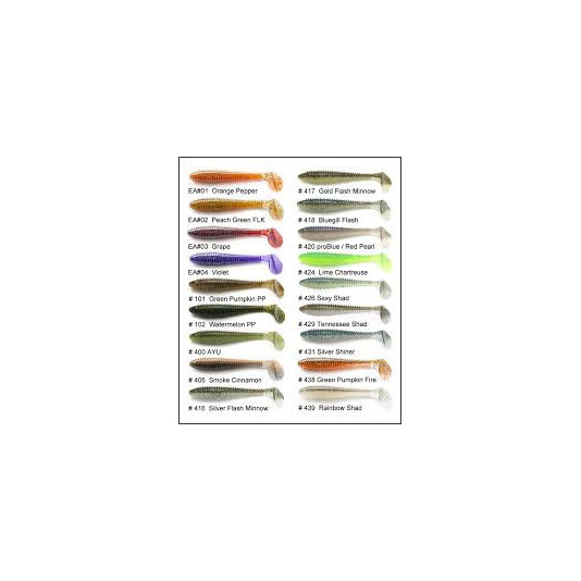 Силікон Keitech Swing Impact FAT 3.8"к:101 