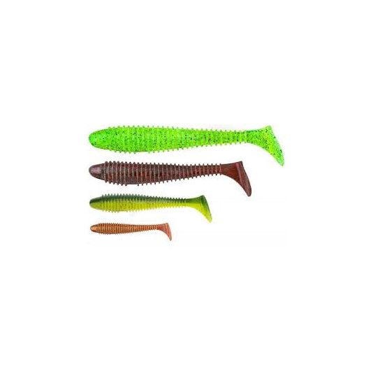 Силікон Select Fatfish 3.8"/ 5шт, колір в асортименті