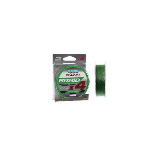 Шнур FORCE RANK FEEDER BRAID x 4 100 m 0.18 mm 