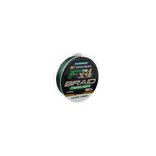 Шнур S-RIVER PE BRAID Hybrid F х4 FEEDER 150 m 0.12 mm 