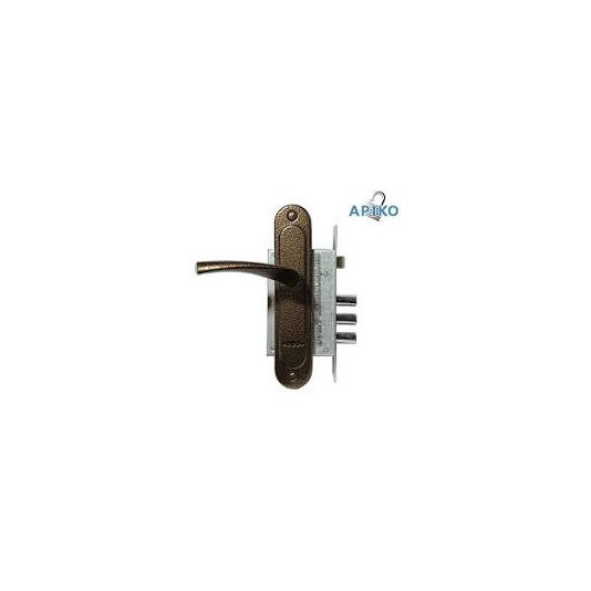 Замок врізний Аріко ЗВ-9 мідь