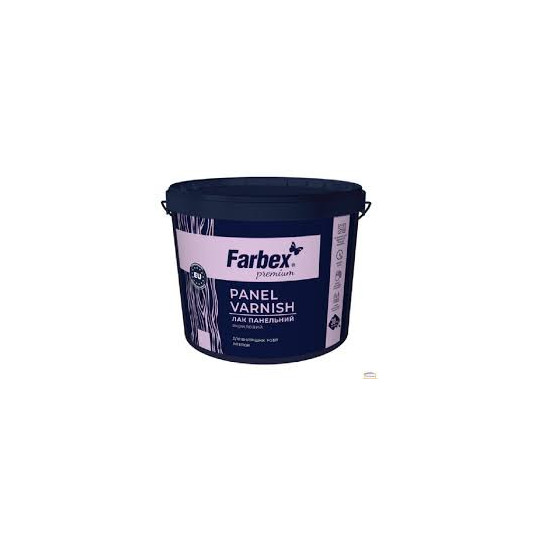 Лак панельний акриловий Farbex 3 кг глянець