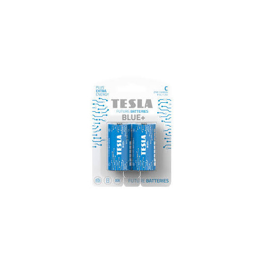 Батарейки TESLA BLUE LR14, 2 шт