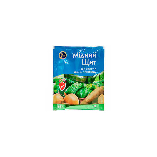 Мідний щит 25 г