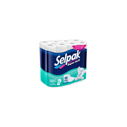 Папір туалетний SELPAK 32 шт