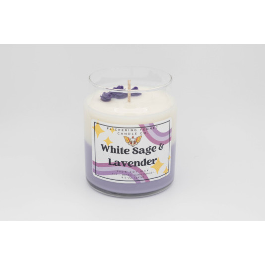 Свічка ароматична White Sage Lavander