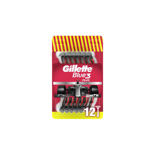 Бритва Gillette Blue 3 Red 9 + 3 шт