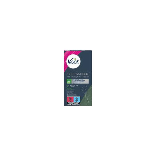 Воскові смужки для депіляції Veet Professional 12 шт
