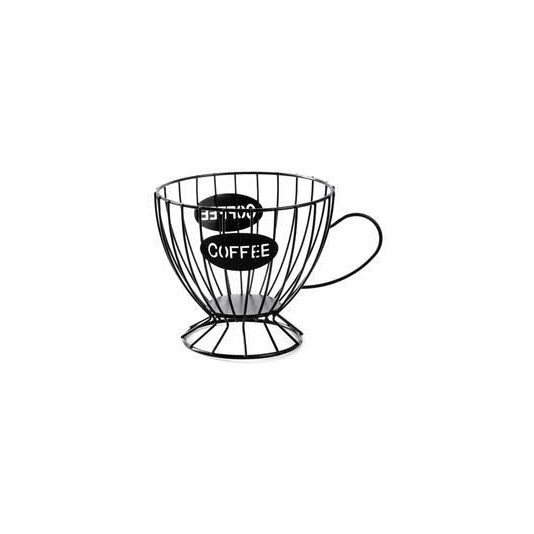 Блюдо VIVA LACY CUP BLACK для фруктів 19.5 x14 x10.5 см