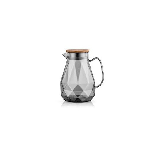 Глечик з кришкою Ardesto Graphite 1500 мл