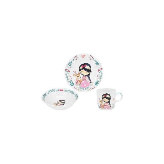 Набір посуду дитячого Limited Edition FAIRY 3 пр