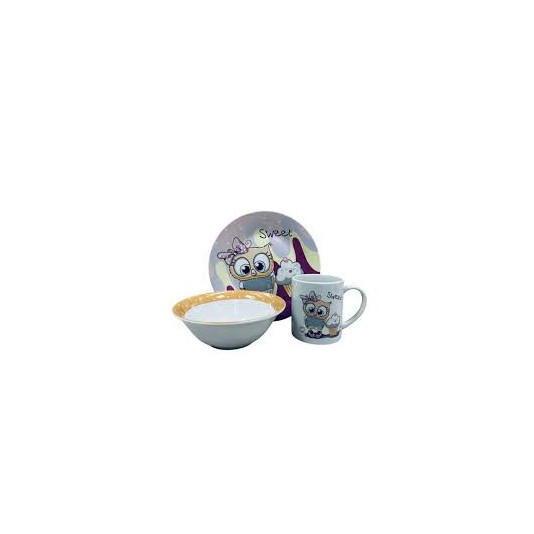 Набір посуду дитячого Limited Edition LITTLE SWEET OWL
