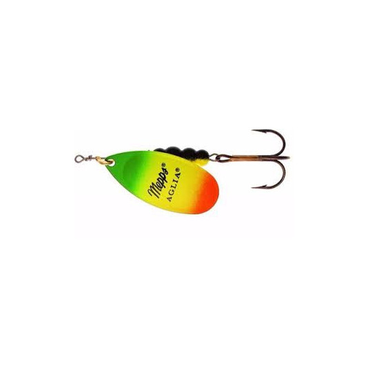 Блешня обертова Mepps AGLIA FLUO TIGER №2 4.5гр