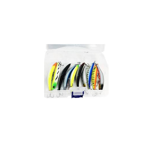 Набір воблерів FOX Bent Minnow BIG Kit (10 шт приманок + коробка)