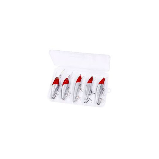 Набір воблерів FOX RedHead TX Kit (5 шт приманок + коробка)