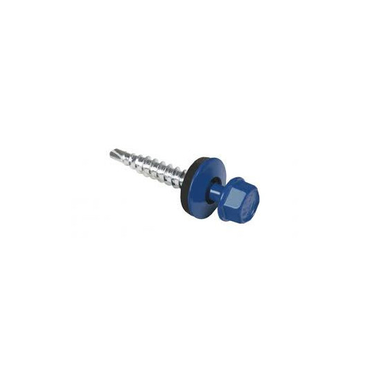 Саморіз покрівельний 4,8 х 35 мм RAL-5005 