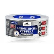 ► Стрічка алюмінієва армована MUSTANG 50 мм 25 м • Краща ціна в Борисполі, Воронькові • Купити в магазині ПРО100БУД