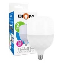 ► Лампа BIOM 30W E27 6500К • Краща ціна в Борисполі, Воронькові • Купити в магазині ПРО100БУД