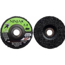 ► Круг зачисний NINJA 125 мм нетканий м'який • Краща ціна в Борисполі, Воронькові • Купити в магазині ПРО100БУД