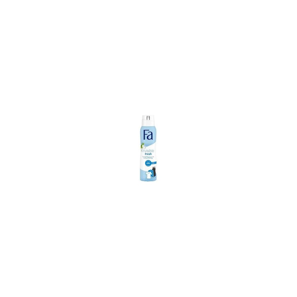 ► Дезодорант аерозольний Fa Invisible Fresh 150 мл • Краща ціна в Борисполі, Воронькові • Купити в магазині ПРО100БУД