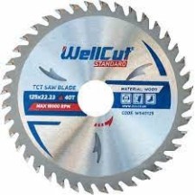 ► Пила дискова по дереву WellCut Standard 125*22,23 40Т • Краща ціна в Борисполі, Воронькові • Купити в магазині ПРО100БУД