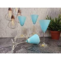 ► Набір келихів для мартіні Bohemia Pralines Blue • Краща ціна в Борисполі, Воронькові • Купити в магазині ПРО100БУД