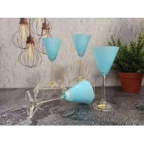 ► Набір келихів для мартіні Bohemia Pralines Blue • Краща ціна в Борисполі, Воронькові • Купити в магазині ПРО100БУД