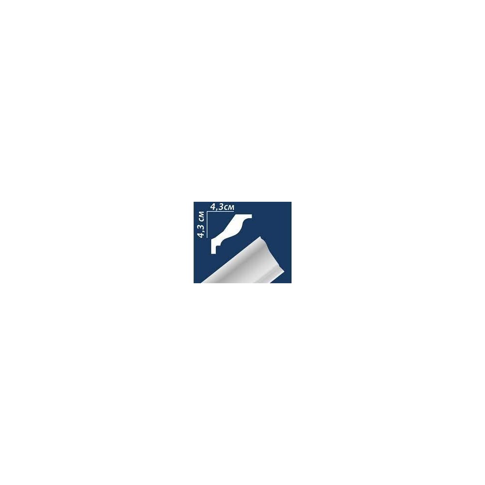 Багет стельовий PG-54, 43 х 43 х 2000 мм
