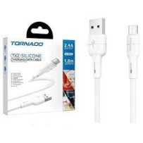 ► Кабель USB Tornado TX2  2,4А 1 м • Краща ціна в Борисполі, Воронькові • Купити в магазині ПРО100БУД