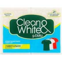 ► Мило господарське Duru Clean&White 4 шт 120 г • Краща ціна в Борисполі, Воронькові • Купити в магазині ПРО100БУД