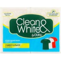► Мило господарське Duru Clean&White 4 шт 120 г • Краща ціна в Борисполі, Воронькові • Купити в магазині ПРО100БУД