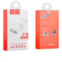 ► MЗП 2USB Hoco C12 White 2.4A • Краща ціна в Борисполі, Воронькові • Купити в магазині ПРО100БУД