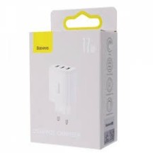 ► MЗП 3USB Baseus Compact Charger 17W white • Краща ціна в Борисполі, Воронькові • Купити в магазині ПРО100БУД