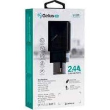 ► MЗП Gelius Pro Vogue GP-HC011 2USB 2.4A Black • Краща ціна в Борисполі, Воронькові • Купити в магазині ПРО100БУД
