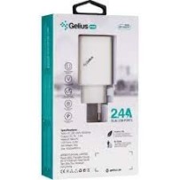 ► MЗП Gelius Pro Vogue GP-HC011 2USB 2.4A white • Краща ціна в Борисполі, Воронькові • Купити в магазині ПРО100БУД