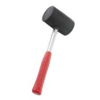 ► Киянка гумова INTERTOOL НТ-0232 чорна 680 г • Краща ціна в Борисполі, Воронькові • Купити в магазині ПРО100БУД